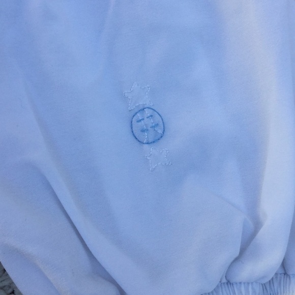 Hand made baseball themed white jumper - Picture 2 of 5